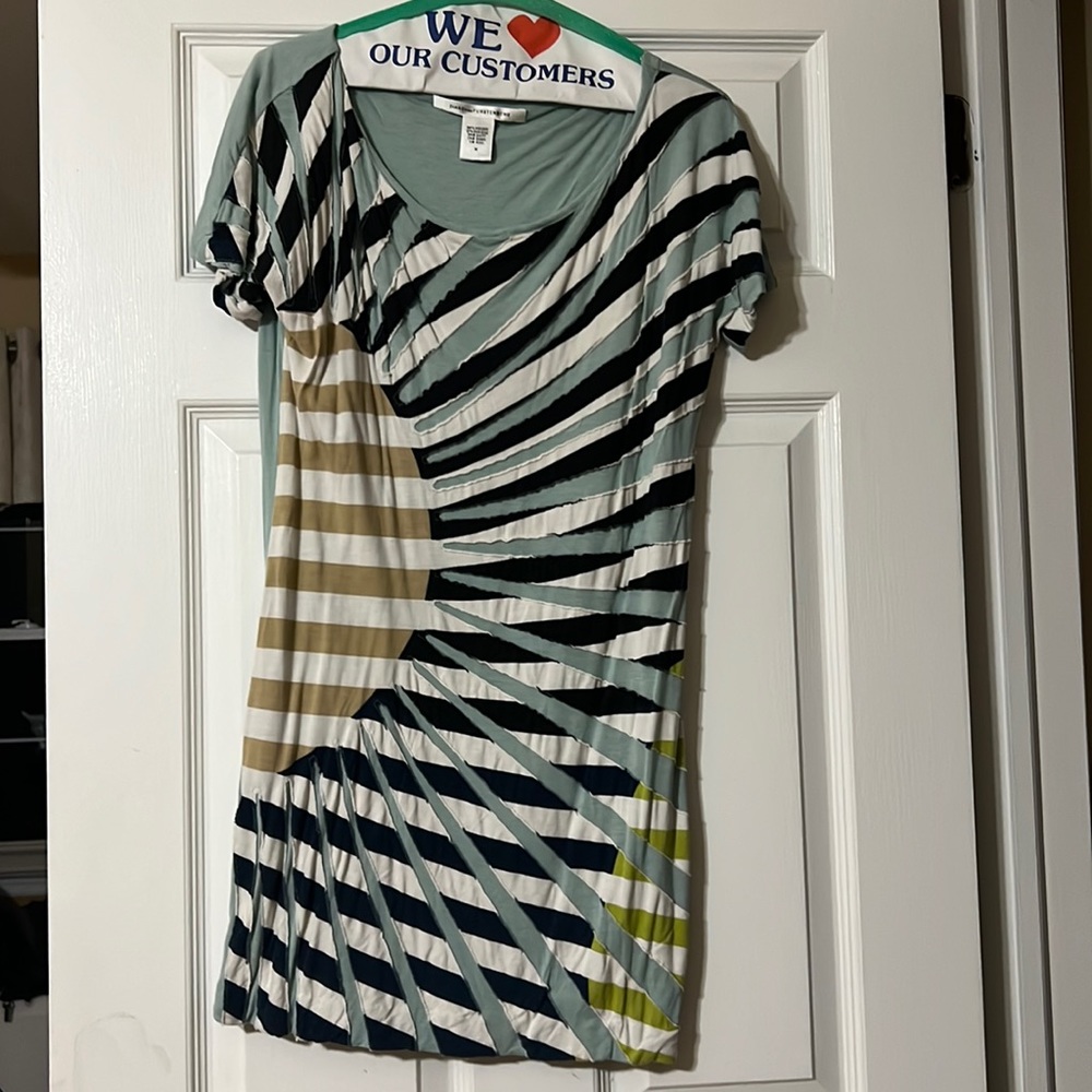Diane Von Furstenberg Pattern Mini Dress